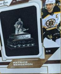 Patrice Bergeron [Mark Messier] Hockey Cards 2023 O-Pee-Chee Trophy Patch Prices