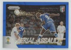 Mario Balotelli [Blue Prizm] Soccer Cards 2014 Panini Prizm World Cup Aerial Assault Prices