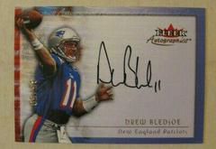 Drew Bledsoe [Gold] Football Cards 2000 Fleer Autographics Prices