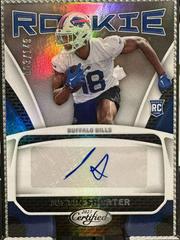 Justin Shorter #RS-1 Football Cards 2023 Panini Certified Rookie Signatures Prices