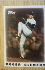 Roger Clemens Baseball Cards 1987 Topps Mini League Leaders Prices