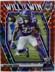 Dalvin Cook [Red Mosaic] #WW-12 Football Cards 2021 Panini Mosaic Will to Win Prices