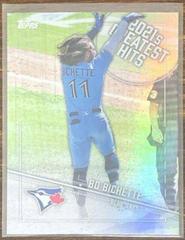 Bo Bichette #21GH-2 Baseball Cards 2022 Topps 2021’s Greatest Hits Prices