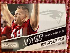 Rob Gronkowski [Xtra Points Red] Football Cards 2010 Panini Prestige Prices