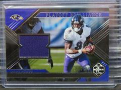 Lamar Jackson [Silver] Football Cards 2022 Panini Limited Playoff Brilliance Prices