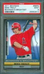 Mike Trout Baseball Cards 2011 Bowman Brightest Prices