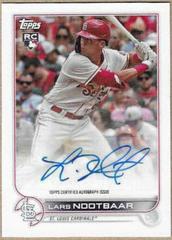 Lars Nootbaar #MA-LN Baseball Cards 2022 Topps Mini Autographs Prices