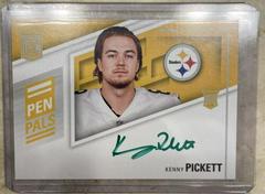 Kenny Pickett [Green Ink] #PP-KP Football Cards 2022 Panini Donruss Elite Pen Pals Autographs Prices