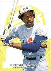 Andre Dawson [Yellow] Baseball Cards 2005 Topps Rookie Cup Prices