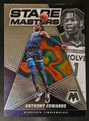 Anthony Edwards #10 Basketball Cards 2021 Panini Mosaic Stare Masters Prices