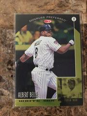Albert Belle #21 Baseball Cards 1998 Donruss Preferred Prices