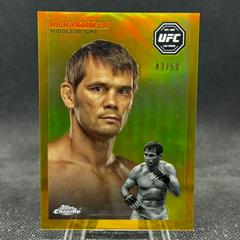 Rich Franklin [Gold Refractor] #FFT-17 Ufc Cards 2024 Topps Chrome UFC 1954 Prices