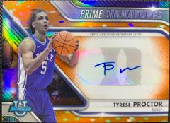Tyrese Proctor [Orange] #PCS-TP Basketball Cards 2022 Bowman Chrome University Prime Signatures Prices