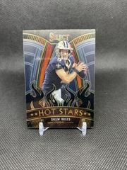 Drew Brees #21 Football Cards 2020 Panini Select Hot Stars Prices