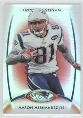 Aaron Hernandez [Ruby] #4 Football Cards 2012 Topps Platinum Prices