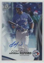Anthony Alford #TPA-AA Baseball Cards 2017 Bowman Platinum Top Prospects Autographs Prices