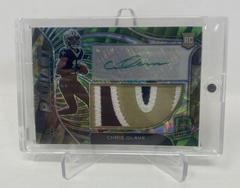Chris Olave [Neon Green] Football Cards 2022 Panini Spectra Radiant Rookie Patch Signatures Prices