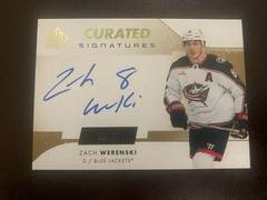 Zach Werenski #SPC-ZW Hockey Cards 2022 SP Authentic Curated Signatures Prices