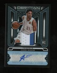 Aaron Wiggins [Jersey Autograph Blue] #217 Basketball Cards 2021 Panini Obsidian Prices