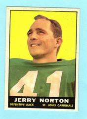 Jerry Norton Football Cards 1961 Topps Prices