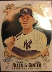 Aaron Judge #126 Baseball Cards 2021 Topps Allen & Ginter Chrome Prices