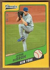 Jacob deGrom [Gold] #1 Baseball Cards 2022 Panini Chronicles Classics Prices