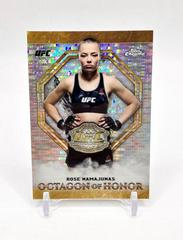 Rose Namajunas [Pulsar] #OH-RN Ufc Cards 2019 Topps UFC Chrome Octagon of Honor Prices
