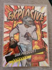 Dak Prescott #E9 Football Cards 2022 Panini Absolute Explosive Prices