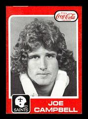 Joe Campbell #34 Football Cards 1979 Saints Coke Prices