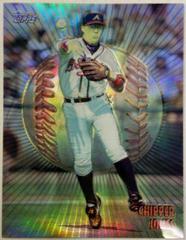 Chipper Jones [Borderless Refractor] #M2 Baseball Cards 1998 Topps Mystery Finest Prices