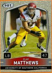 Clay Matthews [Gold] Football Cards 2009 Sage Hit Prices