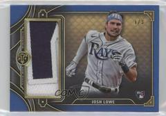 Josh Lowe [Sapphire] #SJR3-JL2 Baseball Cards 2022 Topps Triple Threads Single Jumbo Relics Prices