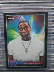 Shawn Kemp [Black Refractor] Basketball Cards 2021 Topps Finest Prices