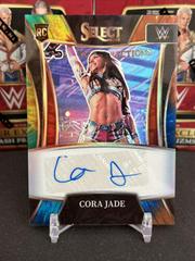 Cora Jade [Tie Dye Prizm] #SN-CJD Wrestling Cards 2022 Panini Select WWE Signature Selections Prices