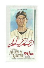 Adam Ottavino [Red Ink] Baseball Cards 2020 Topps Allen & Ginter Mini Autographs Prices