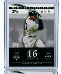 Alex Rodriguez #35 Baseball Cards 2007 Topps Moments & Milestones Prices
