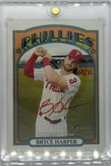 Bryce Harper Real One Autographs Baseball Cards 2021 Topps Heritage Real One Autographs Prices