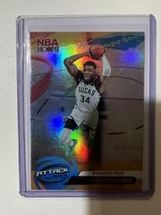 Giannis Antetokounmpo [Holo] #8 Basketball Cards 2023 Panini Hoops Attack the Rack Prices