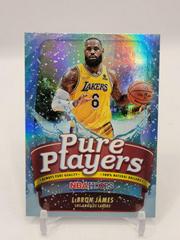 LeBron James [Winter Holo] Basketball Cards 2022 Panini Hoops Pure Players Prices