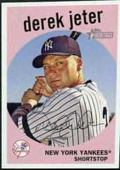 Derek Jeter #68 Baseball Cards 2008 Topps Heritage Prices