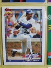 Alfredo Griffin #226 Baseball Cards 1991 Topps Prices