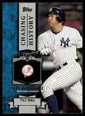Alex Rodriguez [Holofoil] #CH-42 Baseball Cards 2013 Topps Chasing History Prices