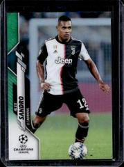Alex Sandro [Green Refractor] #6 Soccer Cards 2019 Topps Chrome UEFA Champions League Prices
