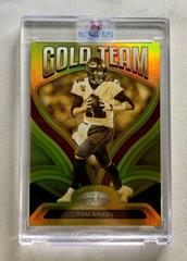 Tom Brady [Gold] #GT-12 Football Cards 2022 Panini Certified Gold Team Prices
