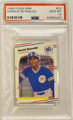 Harold Reynolds Baseball Cards 1988 Fleer Mini Prices
