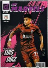 Luis Diaz [Pink] #16 Soccer Cards 2022 Panini Donruss Net Marvels Prices