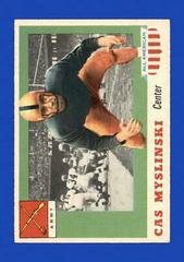 Casimir Myslinski #25 Football Cards 1955 Topps All American Prices