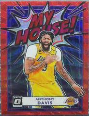 Anthony Davis [Red Wave] #20 Basketball Cards 2020 Panini Donruss Optic My House Prices