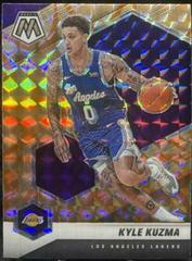 Kyle Kuzma [Reactive Orange] #1 Basketball Cards 2020 Panini Mosaic Prices
