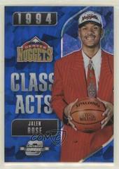 Jalen Rose [Blue Cracked Ice] #28 Basketball Cards 2018 Panini Contenders Optic Class Acts Prices